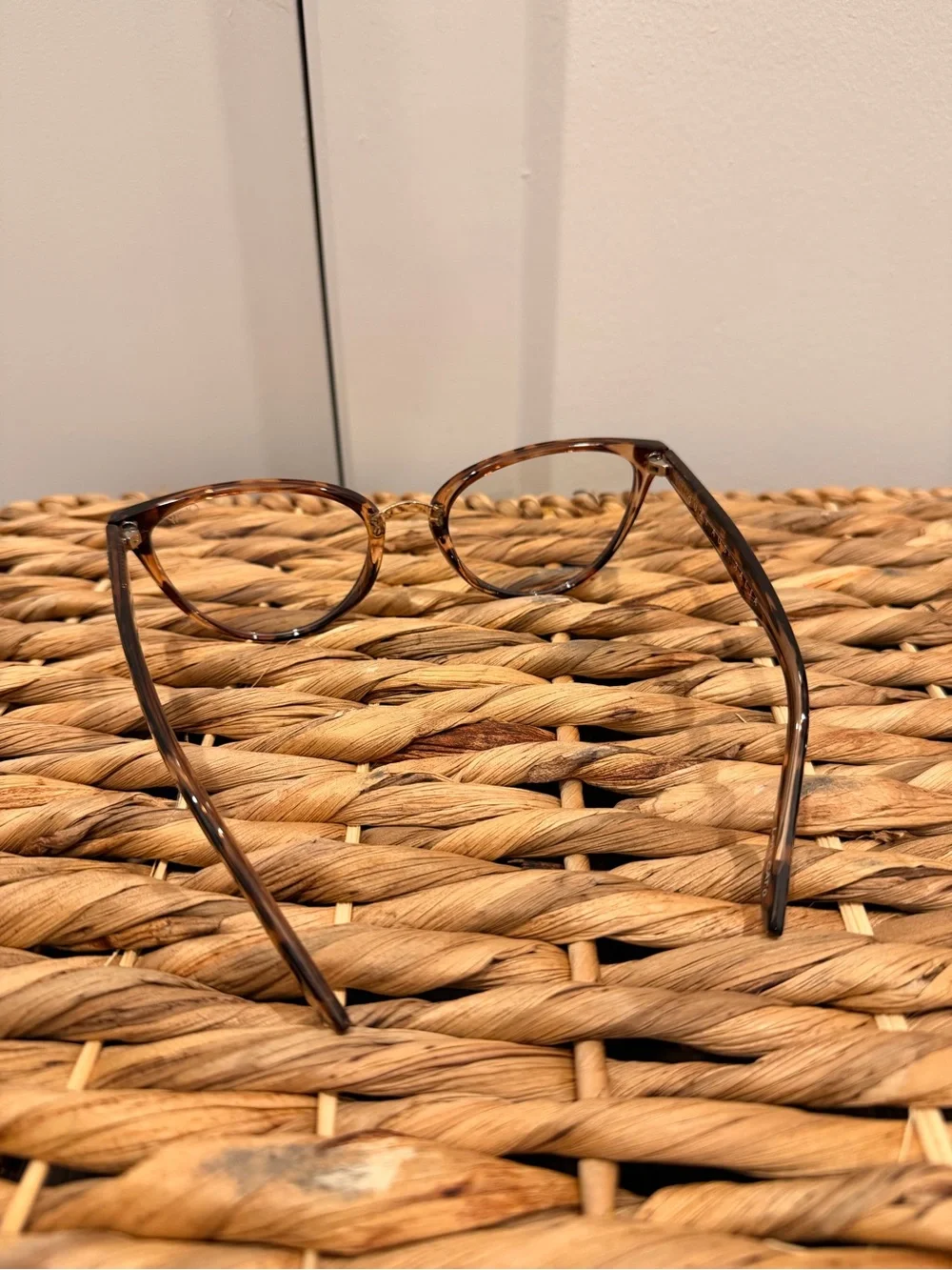 Quay Australia Tortoiseshell blue light Cat-Eye Glasses